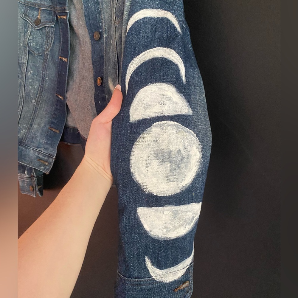 Unique, Custom Designed Jean Jacket - image 4